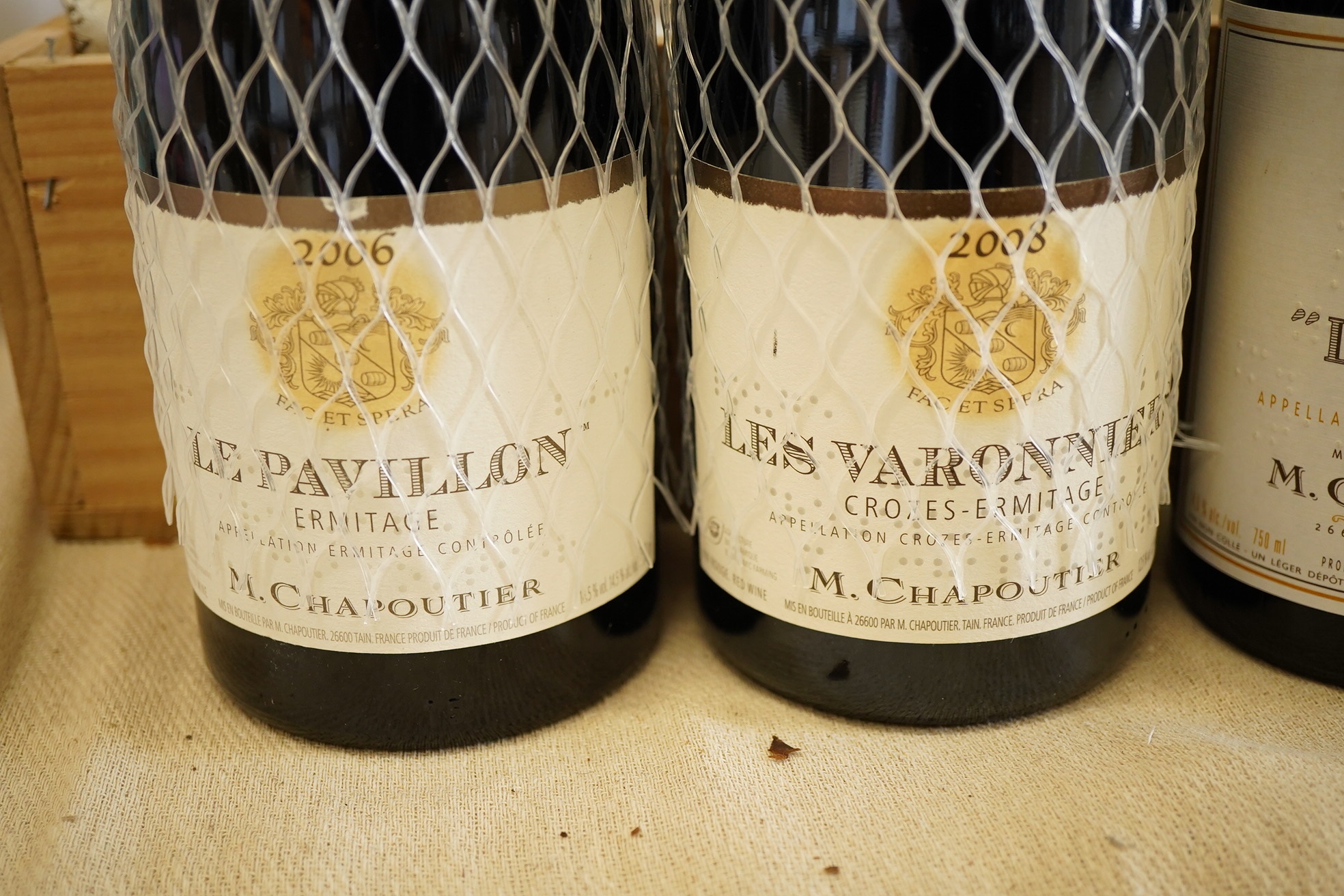 Domaine M. Chapoutier: A mixed parcel of Côtes du Rhône red wine